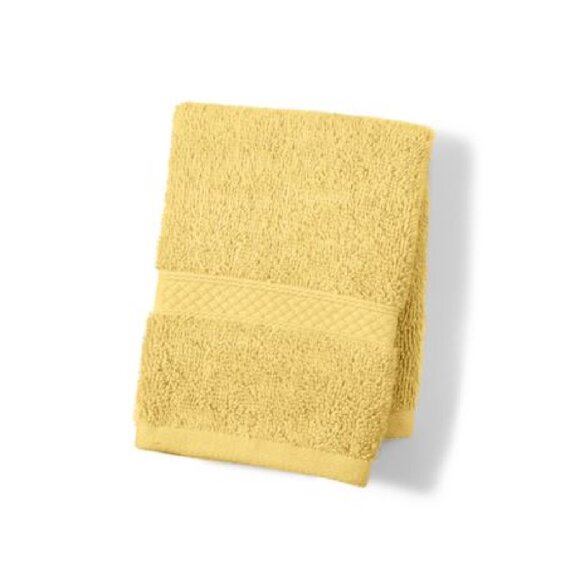 3 new LEMON CITRUS Charter Club Elite 100% Hygro Cotton 13x13 inch WASHCLOTHS - Picture 3 of 4